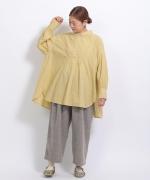 ヘリンボンウールシャギー　パンツ